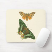 軽縁ど蝶絵画の マウスパッド (マウス)