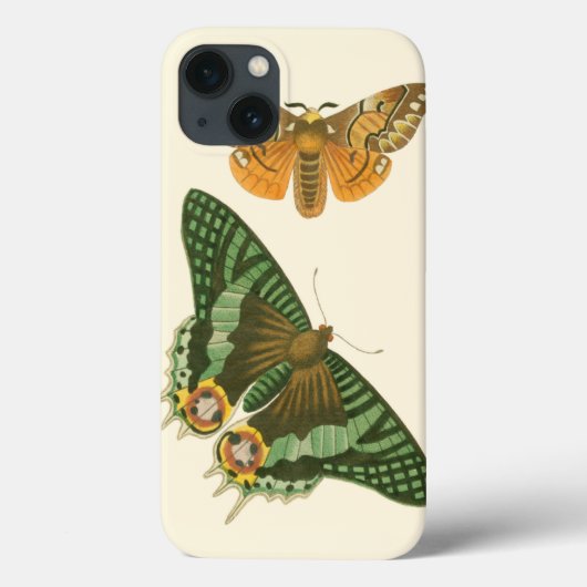 軽縁ど蝶絵画の Case-Mate iPhoneケース (裏面)