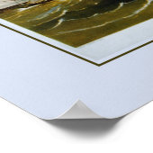 軽船の丸め。 ポスター (角)