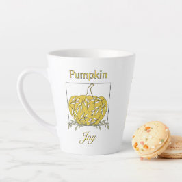 軽薄なカボチャ – Pumpkin Joy カフェラテマグ