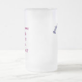 軽警察官少女 フロストグラスビールジョッキ (中央)