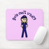 軽警察官少女 マウスパッド (マウス)