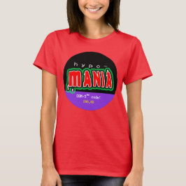 軽躁病(両極II)プライド Tシャツ