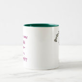 軽軍女性 ツートーンマグカップ (中央)