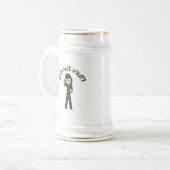 軽軍女性 ビールジョッキ (正面左)