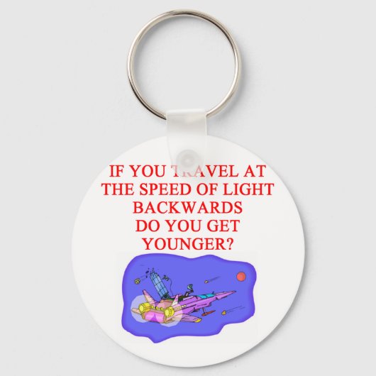 軽速物理ジョーク キーホルダー (正面)