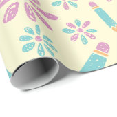 軽量フローラスクールシームレスラッピング紙 ラッピングペーパー (ロールコーナー)