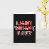 軽量 – ハードコアウェイトの持ち上げとボディブイ カード (黄色い花)