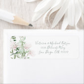 軽量/軽量の水彩フローラ ラベル (インサイチュ)