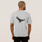 軽量USA国旗のマップシャツ Tシャツ (裏面フル)