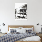 軽鉄道救急車 キャンバスプリント (インサイチュ (寝室))