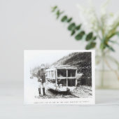 軽鉄道救急車 ポストカード (スタンド正面)