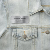 軽銀箔グラデーション 名札 (インサイチュ)