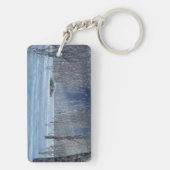 軽静かアクリル系キーチェーン キーホルダー (裏面)