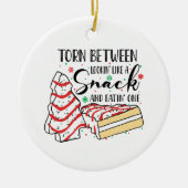 軽食のように見える セラミックオーナメント (正面)