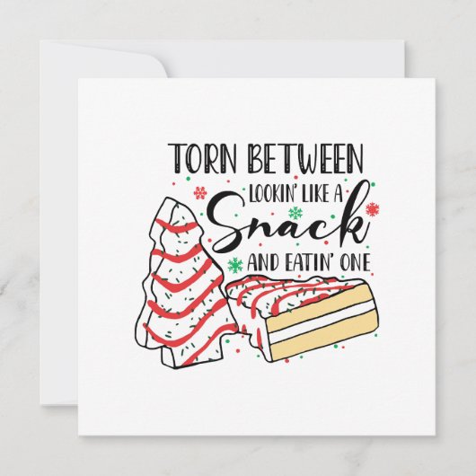 軽食のように見える 招待状 (正面)