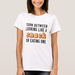 軽食のように見える Tシャツ
