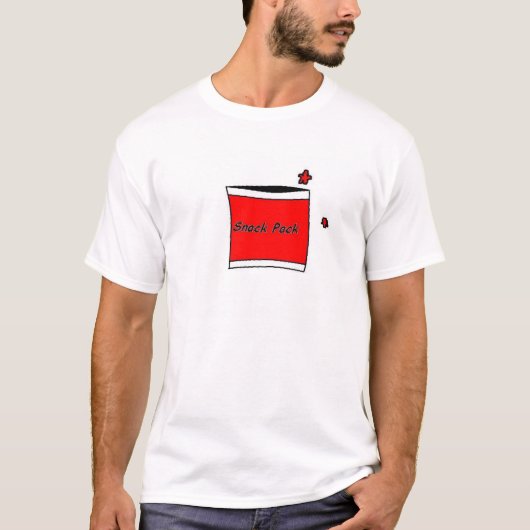 軽食のパック Tシャツ (正面)
