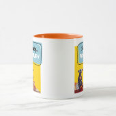 軽食の準備、ドラマの定常 マグカップ (中央)