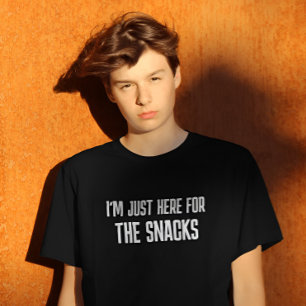 軽食のTシャツを買いに来ただけだ Tシャツ