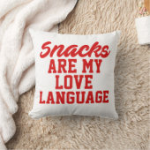 軽食は僕の好きな言葉だ クッション (ブランケット)