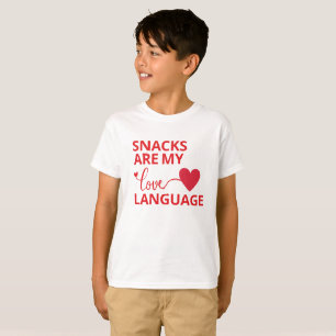 軽食は僕の好きな言葉だ Tシャツ
