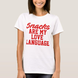 軽食は僕の好きな言葉だ Tシャツ