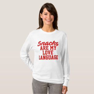 軽食は僕の好きな言葉だ Tシャツ