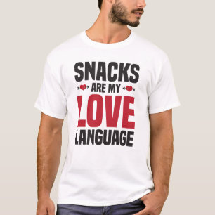 軽食は僕の好きな言葉だ Tシャツ