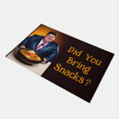 軽食は持ってきたか？doormat ドアマット (アングル)