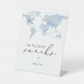 軽食をテーマにしたカーメンブルー旅行 台座サイン (正面)