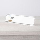 軽食発作 デスクネームプレート (正面)