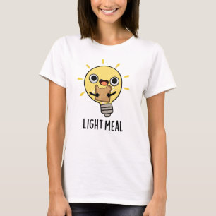 軽食電おもしろい球パン Tシャツ