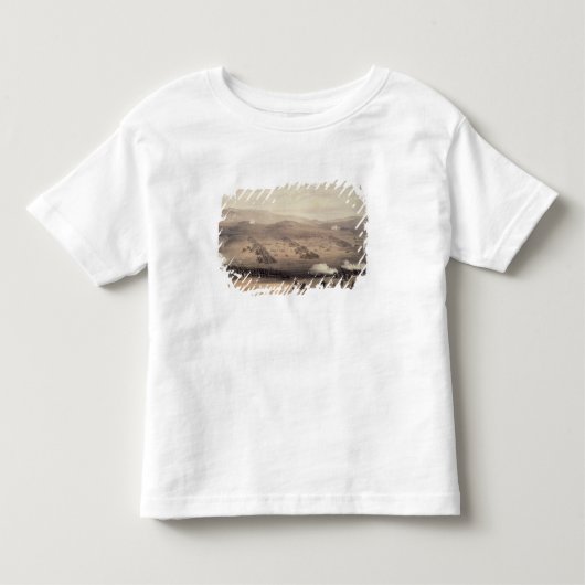 軽騎兵の組の充満 トドラーTシャツ (正面)