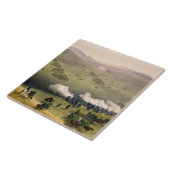 軽騎兵の組の充満、10月25日 タイル (側面)