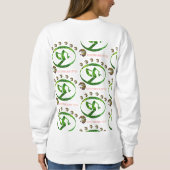 輝かしいスタイル スウェットシャツ (裏面)