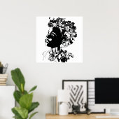 輝かしい心 ポスター (ホームオフィス)