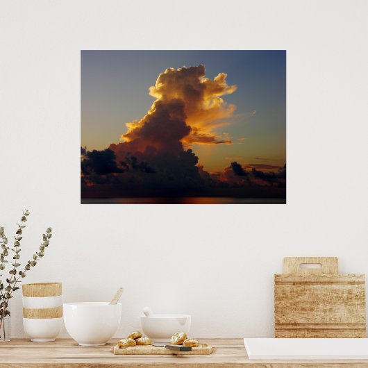 輝かしい日の出 ポスター (キッチン)