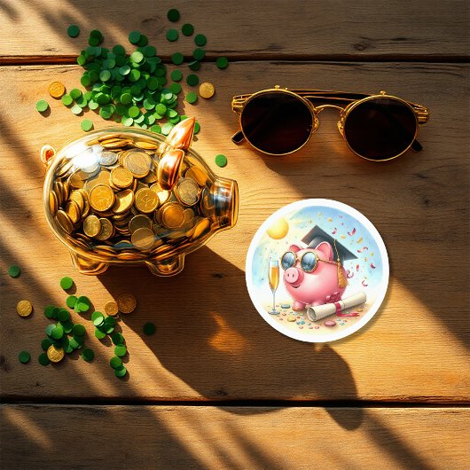 輝かしい未来が待っている ファイナンス卒業 ラウンドシール