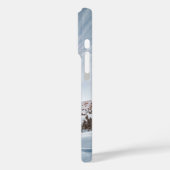 輝かしい空の下で雪をかぶった澄ん山 Case-Mate iPhoneケース (裏面 / 左)