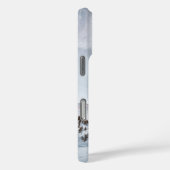 輝かしい空の下で雪をかぶった澄ん山 Case-Mate iPhoneケース (裏面 / 右)