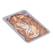 輝かしい薄紫 マグネット (右側)