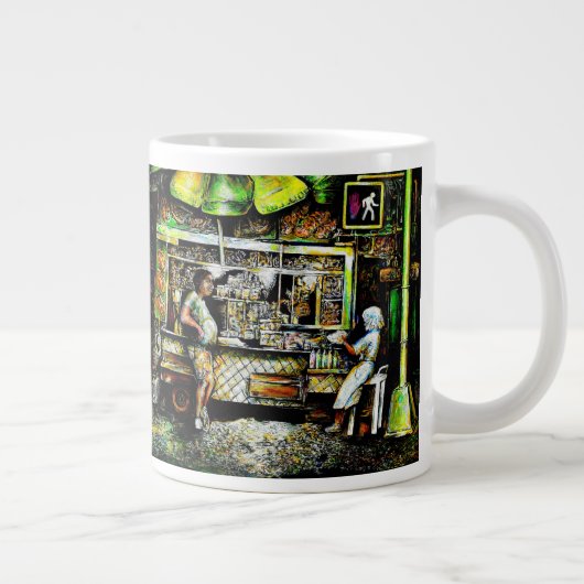 輝かしい ジャンボコーヒーマグカップ (右)