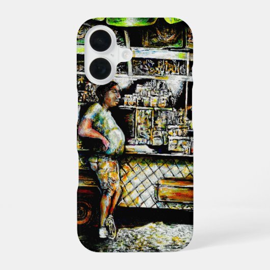 輝かしい iPhone 16ケース (裏面)