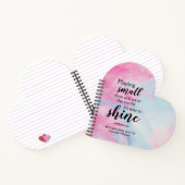 輝かわいらしく時間 ノートブック (内部)