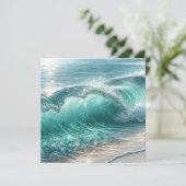 輝かわいらしく青い波 (スタンド正面)