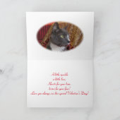 「輝きとレース」 カード (内部)