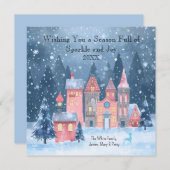 . .輝きと喜びに満ちた季節を過ごそう シーズンカード (正面/裏面)