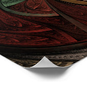 輝きと立ち上がり ポスター (角)