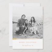 輝きと輝きのフェイクグリッター シーズンカード (正面)